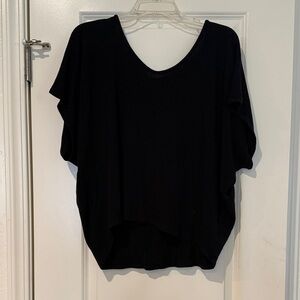 Black Women's cropped Top